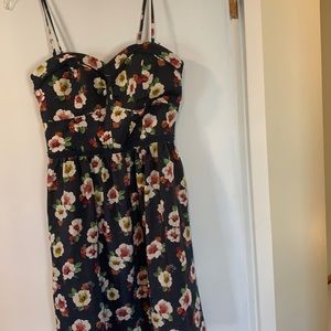 Floral mini dress